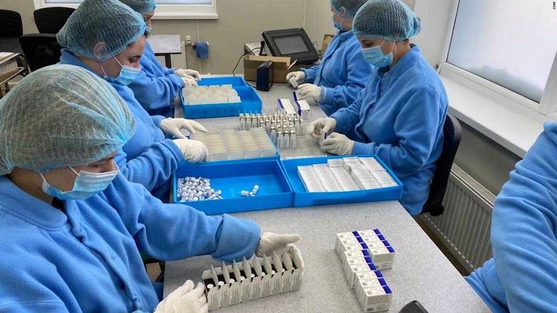 Russia shows off new Covid-19 vaccine factory even as its people hesitate to get the shot фото